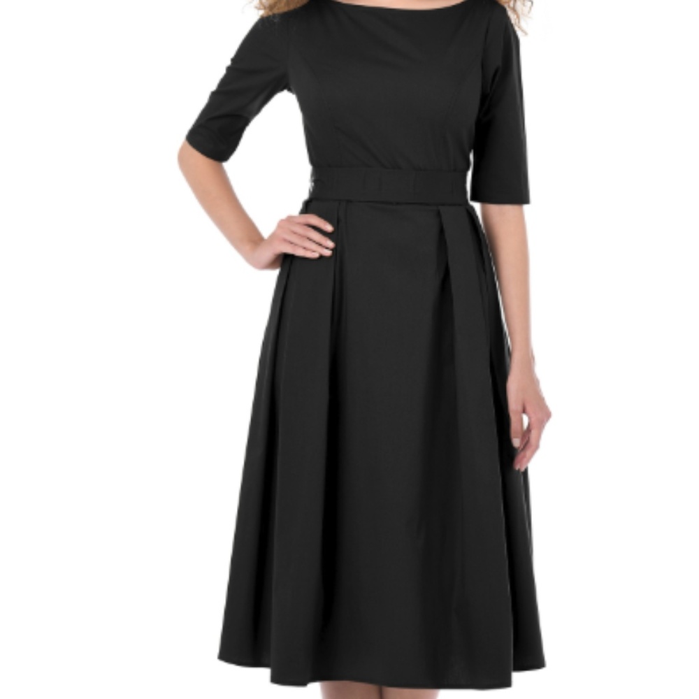 eShakti Black Dress